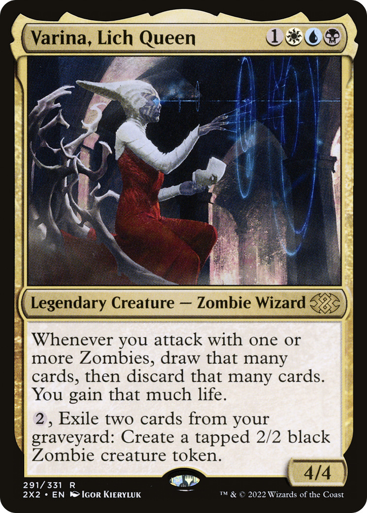 {R} Varina, Lich Queen [Double Masters 2022][2X2 291]
