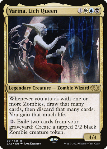 {R} Varina, Lich Queen [Double Masters 2022][2X2 291]