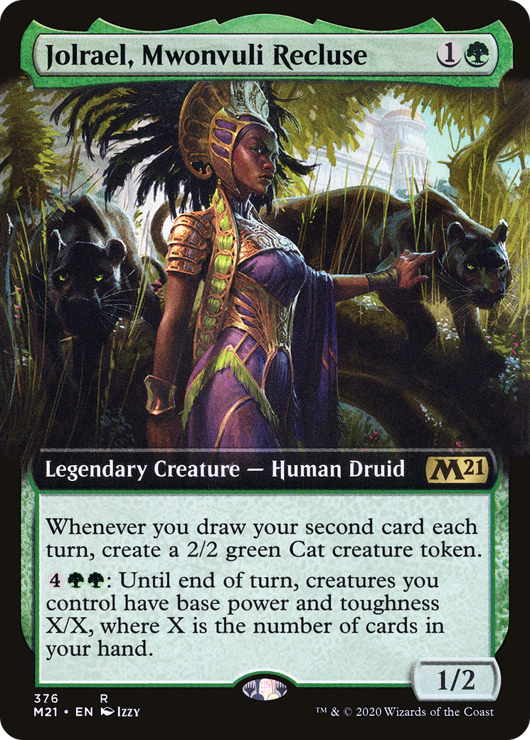 {R} Jolrael, Mwonvuli Recluse (Extended Art) [Core Set 2021][M21 376]