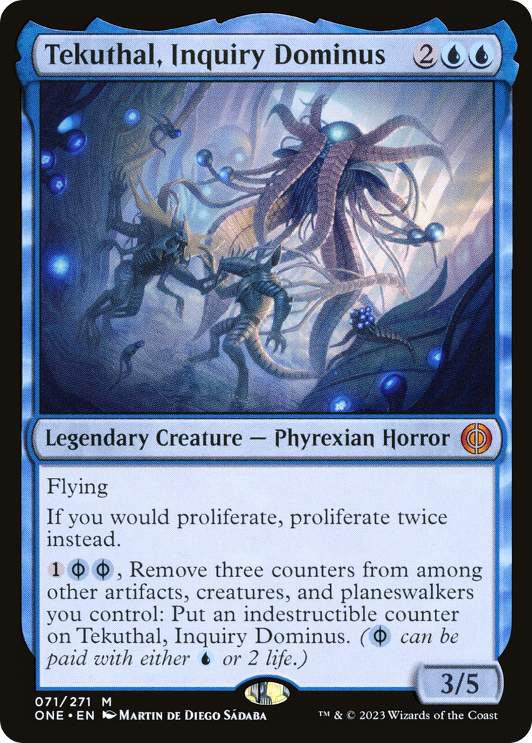 {R} Tekuthal, Inquiry Dominus [Phyrexia: All Will Be One][ONE 071]
