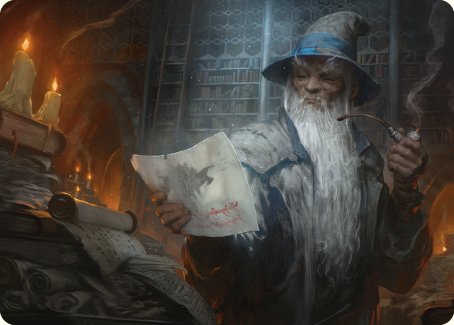 {A} Learn from the Past Art Card [The Lord of the Rings: Tales of Middle-earth Art Series][ALTR 070]