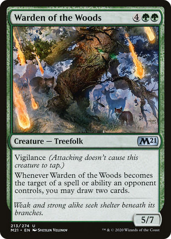 {C} Warden of the Woods [Core Set 2021][M21 213]