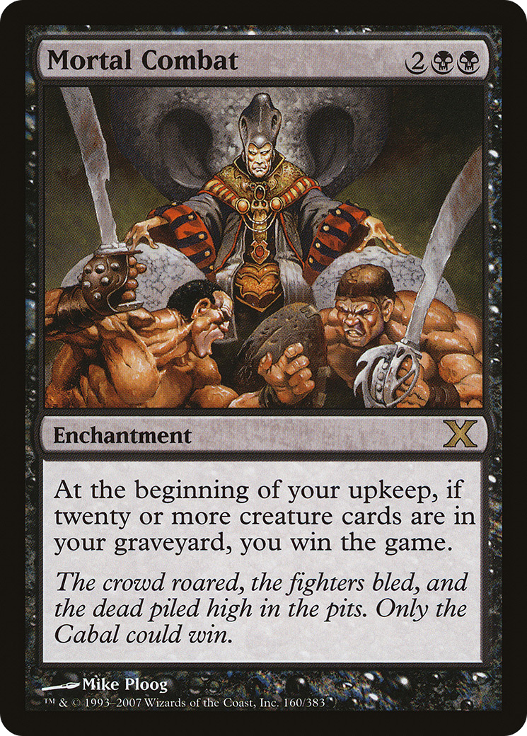 {R} Mortal Combat [Tenth Edition][10E 160] - Misty Mountain Games