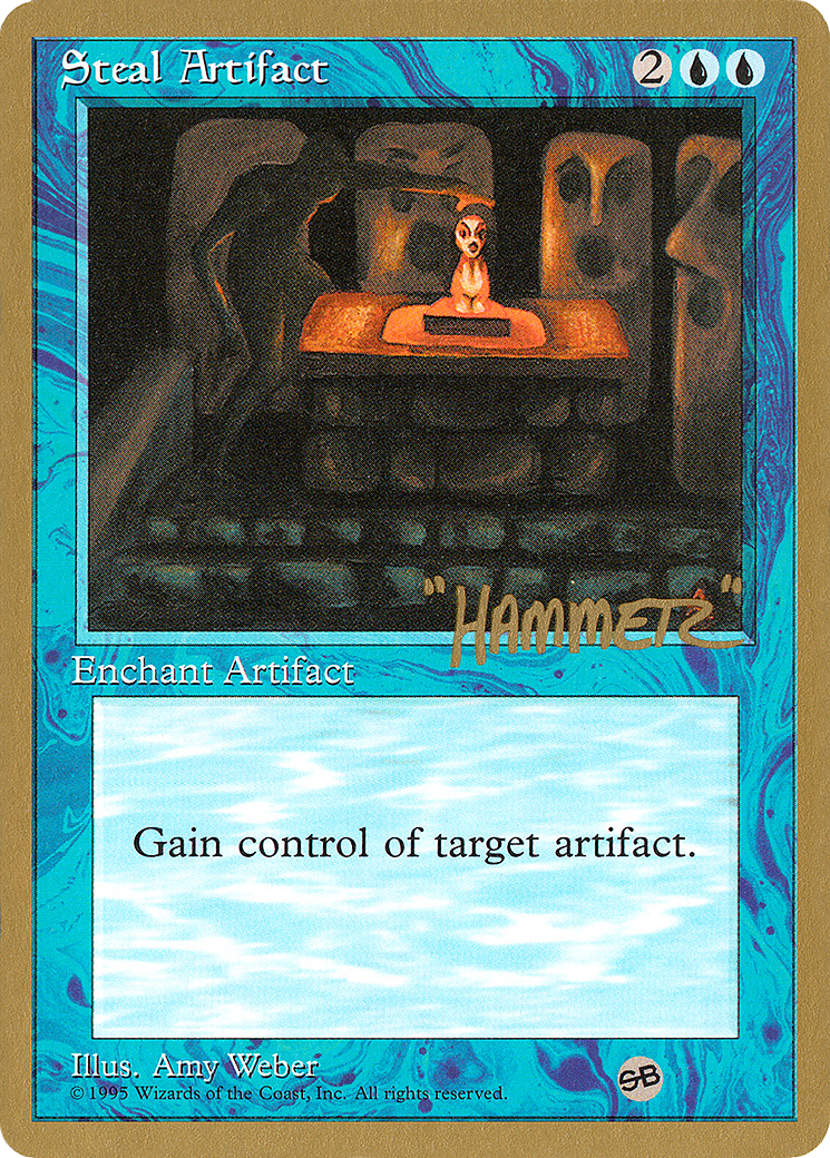 {C} Steal Artifact (Shawn "Hammer" Regnier) (SB) [Pro Tour Collector Set][GB PTC SHR105SB]