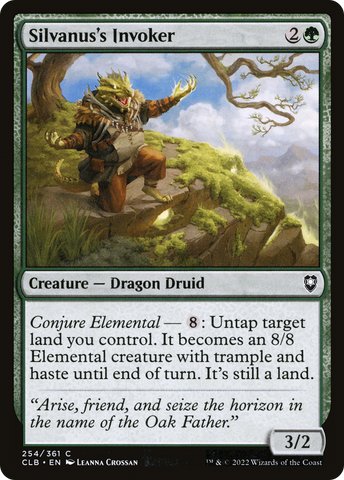 {C} Silvanus's Invoker [Commander Legends: Battle for Baldur's Gate][CLB 254]