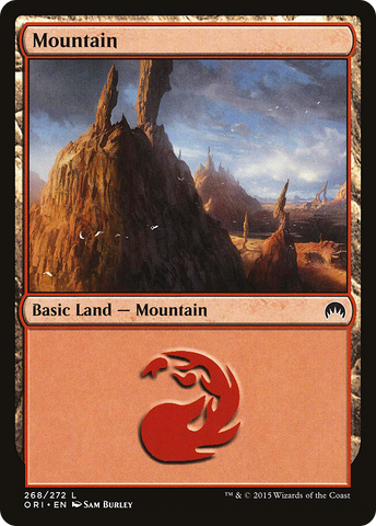 {B}[ORI 268] Mountain (268) [Magic Origins]
