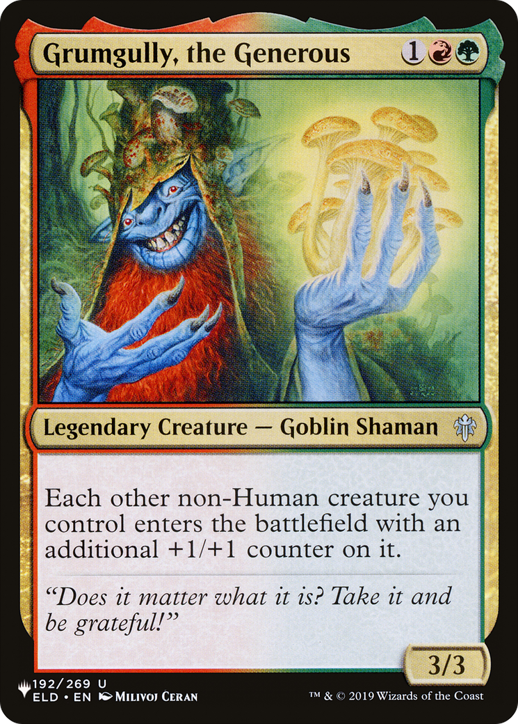 Grumgully, the Generous [LIST ELD-192]