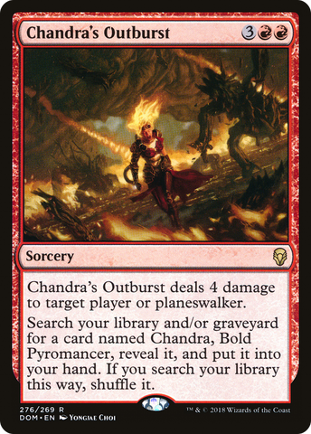 {R} Chandra's Outburst [Dominaria][DOM 276]