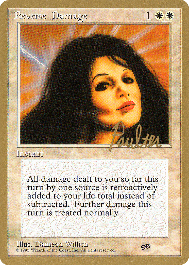 {R} Reverse Damage (Preston Poulter) (SB) [Pro Tour Collector Set][GB PTC PP45SB]