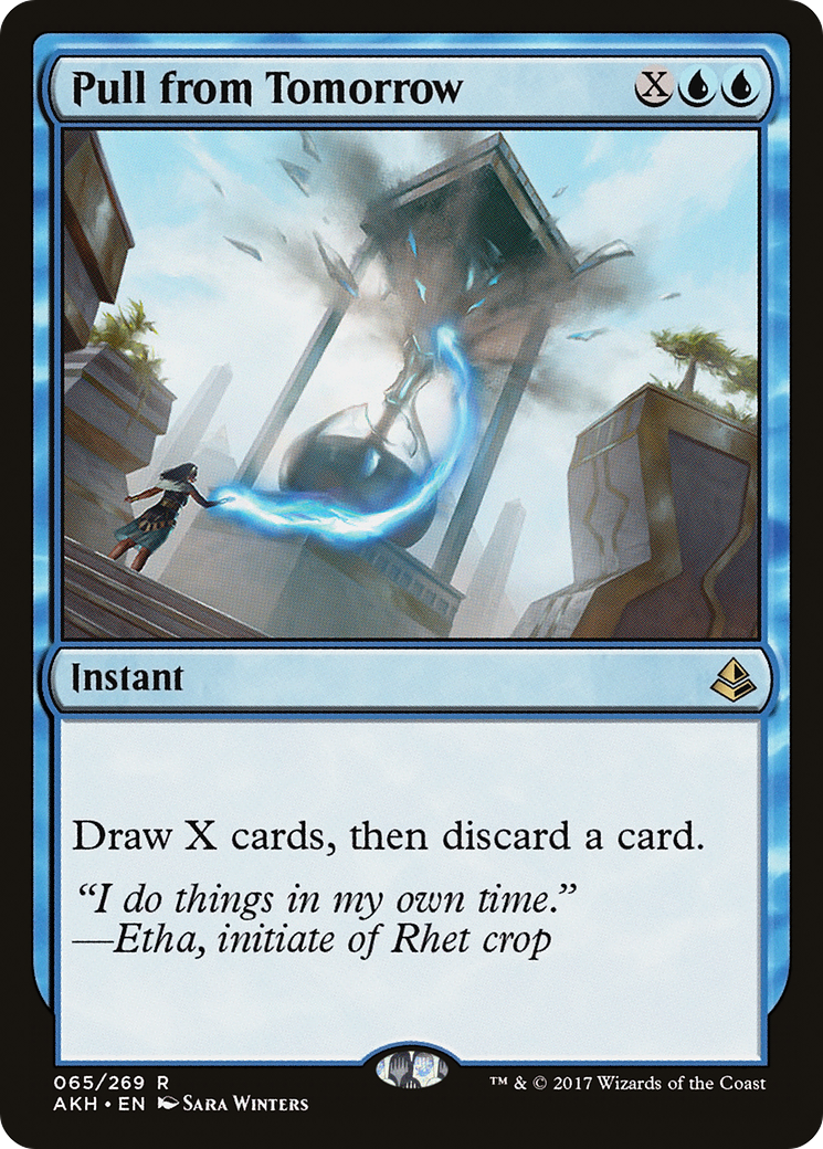 {R} Pull from Tomorrow [Amonkhet][AKH 065]