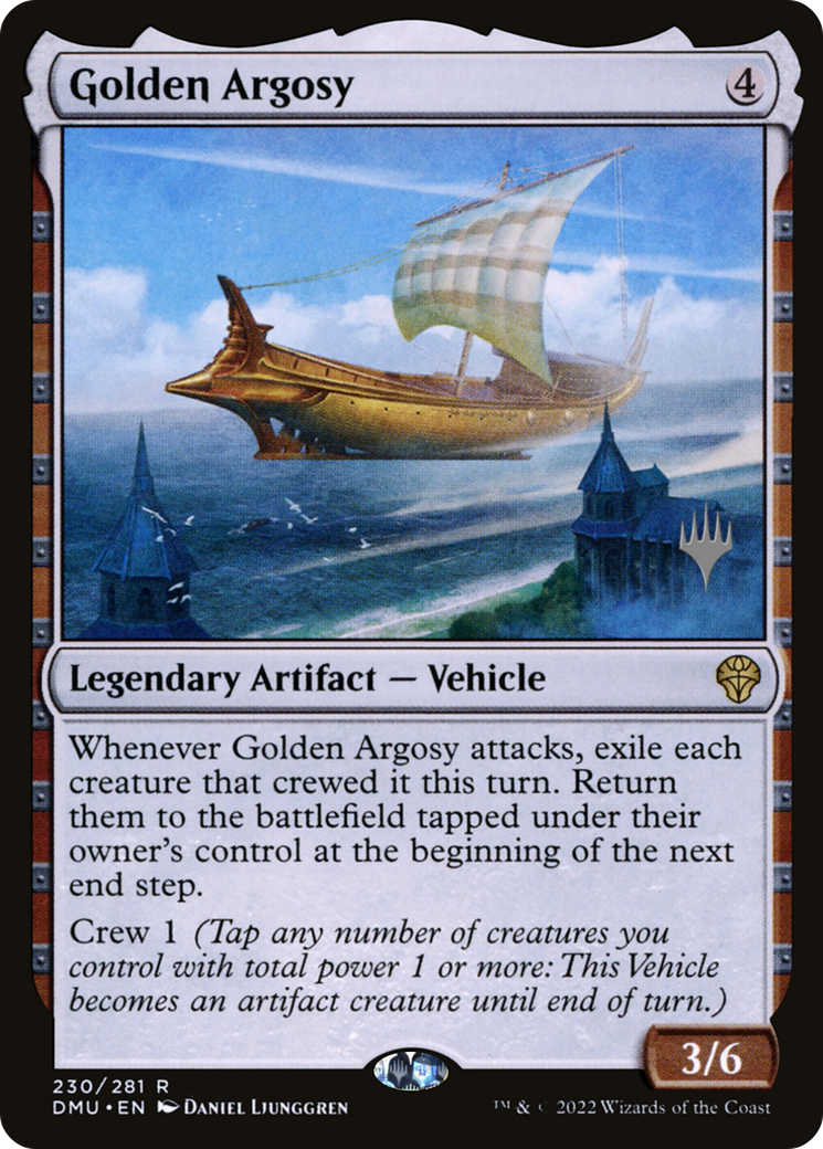 {R} Golden Argosy (Promo Pack) [Dominaria United Promos][PP DMU 230]