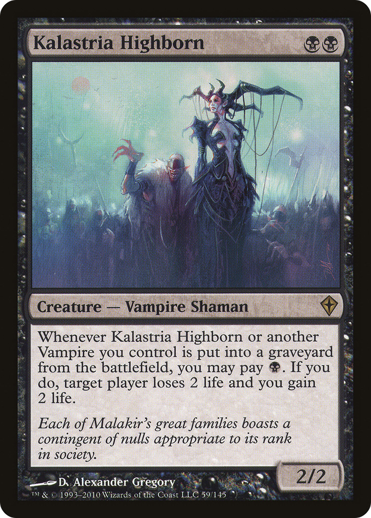 {R} Kalastria Highborn [Worldwake][WWK 059]