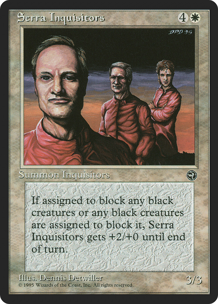{C} Serra Inquisitors [Homelands][HML 016]