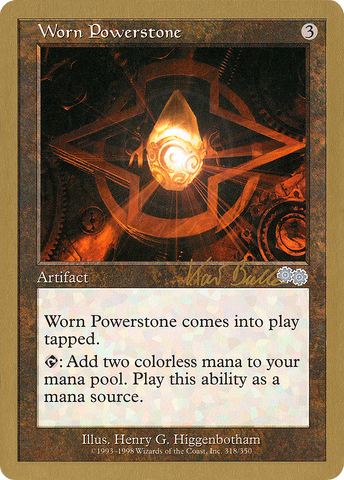 {C} Worn Powerstone (Kai Budde) [World Championship Decks 1999][GB WC99 KB318]