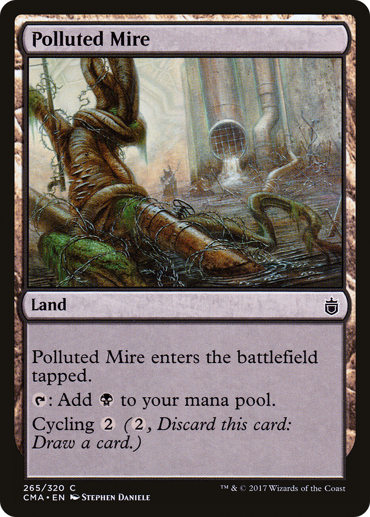 {C} Polluted Mire [Commander Anthology][CMA 265]