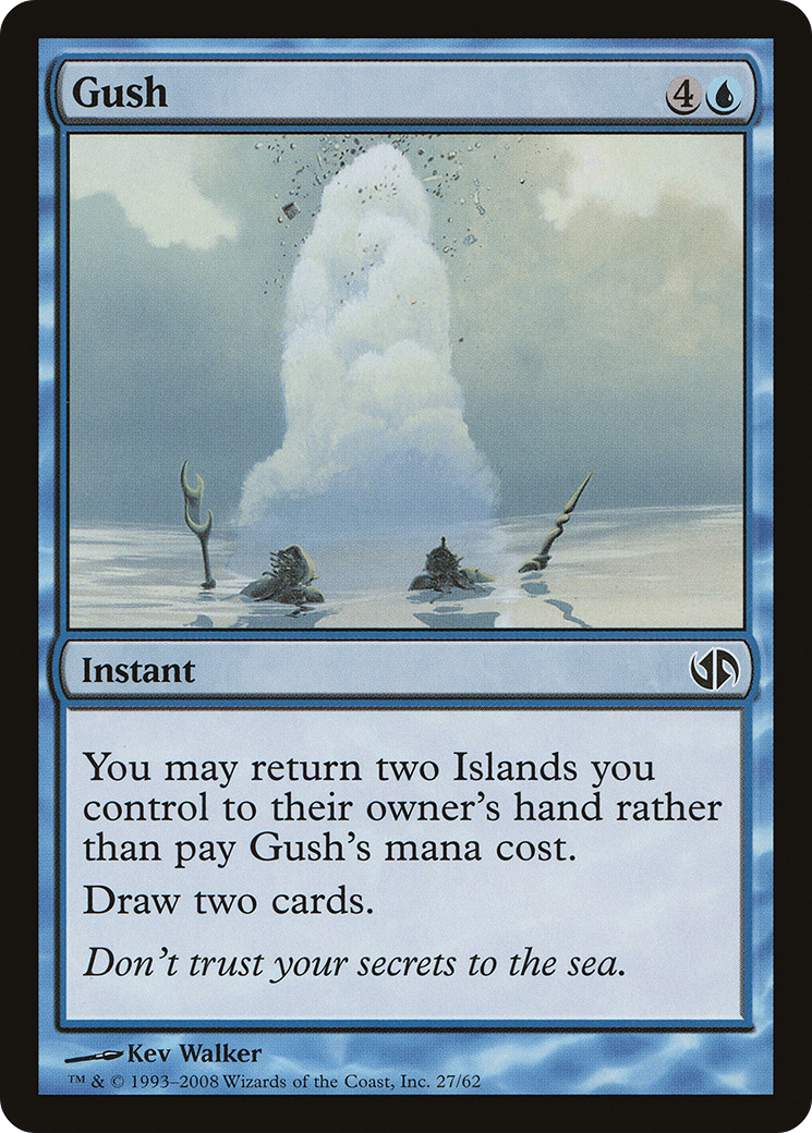 {C} Gush [Duel Decks: Jace vs. Chandra][DDB 027]