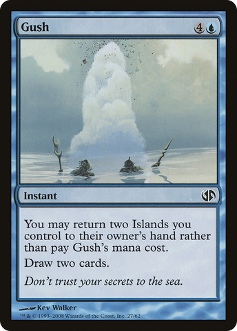 {C} Gush [Duel Decks: Jace vs. Chandra][DDB 027]