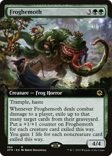 {R} Froghemoth (Extended Art) [Dungeons & Dragons: Adventures in the Forgotten Realms][AFR 384]