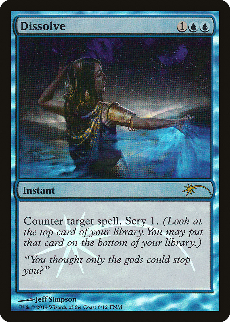{R} Dissolve [Friday Night Magic 2014][PA F14 006]