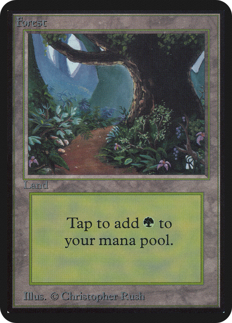 {B}[LEA 295] Forest (295) [Alpha Edition]