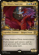 {R} Niv-Mizzet, Supreme (Showcase) [March of the Machine: The Aftermath][MAT 090]
