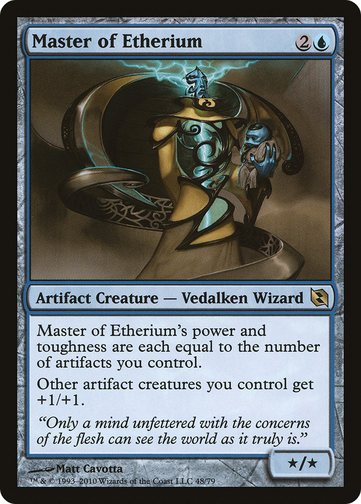 {R} Master of Etherium [Duel Decks: Elspeth vs. Tezzeret][DDF 048]