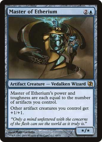 {R} Master of Etherium [Duel Decks: Elspeth vs. Tezzeret][DDF 048]