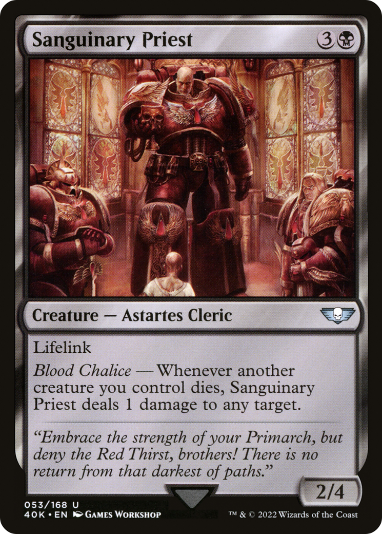 {C} Sanguinary Priest [Universes Beyond: Warhammer 40,000][40K 053]