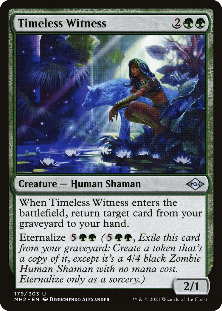 {C} Timeless Witness (Foil) [Modern Horizons 2] [MH2 179]