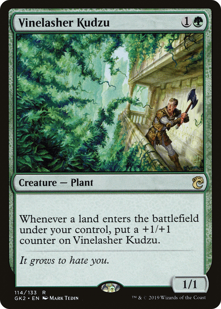 {R} Vinelasher Kudzu [Ravnica Allegiance Guild Kit][GK2 114]