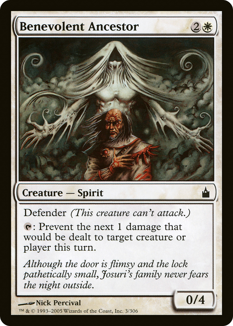 {C} Benevolent Ancestor [Ravnica: City of Guilds][RAV 003]