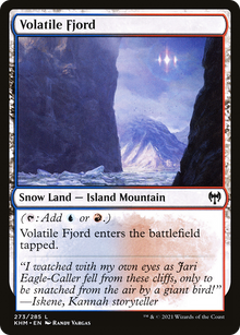 {C} Volatile Fjord [Kaldheim][KHM 273]