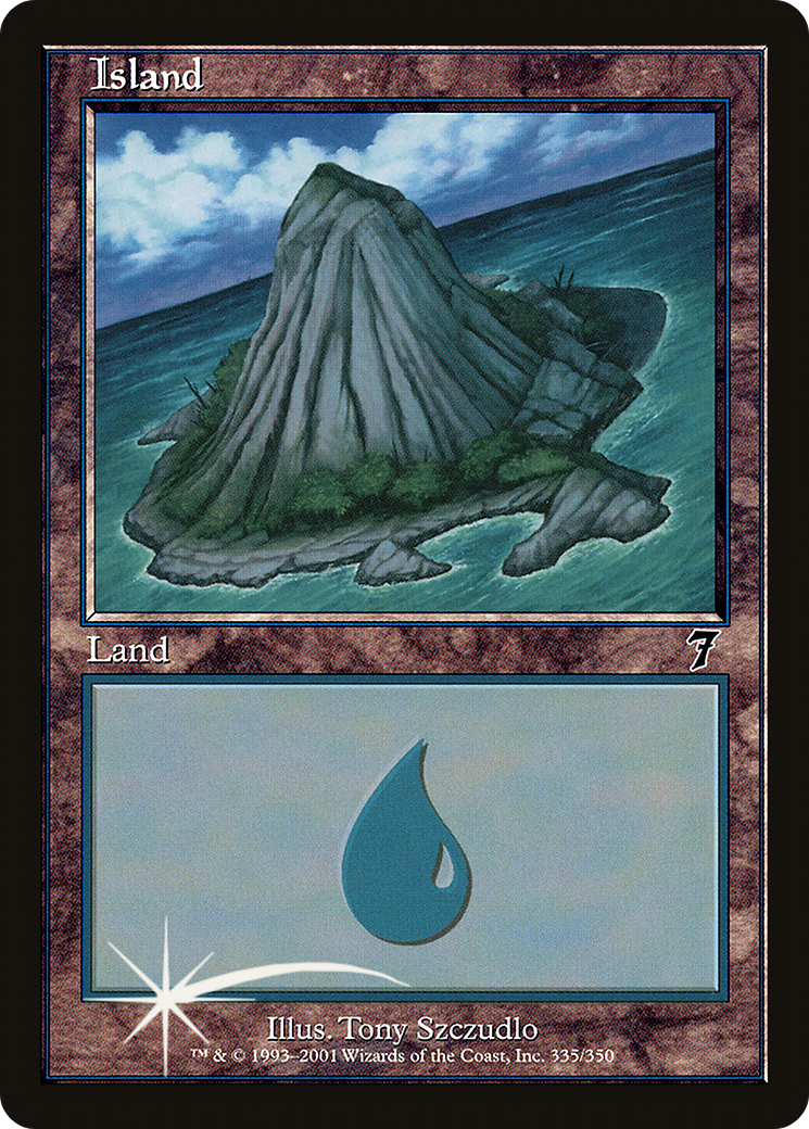 {B}[7ED 335] Island (335) [Seventh Edition]