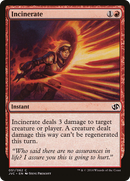 {C} Incinerate [Duel Decks Anthology][JVC 051]