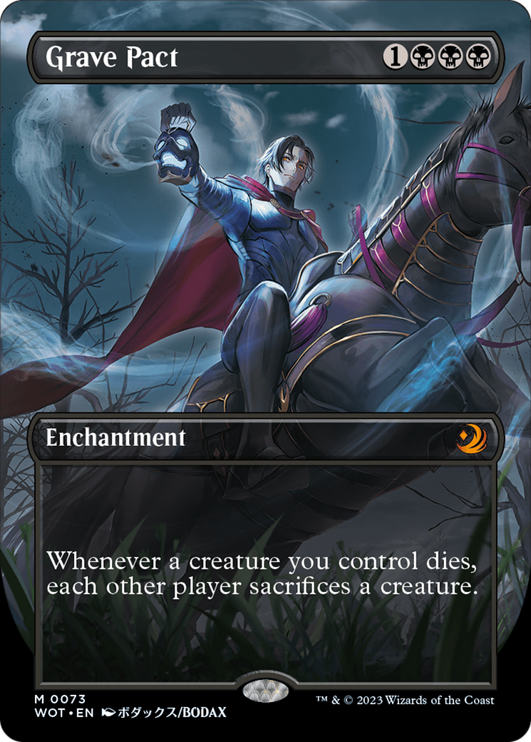 {R} Grave Pact (Anime Borderless) [Wilds of Eldraine: Enchanting Tales][WOT 073] - Misty Mountain Games