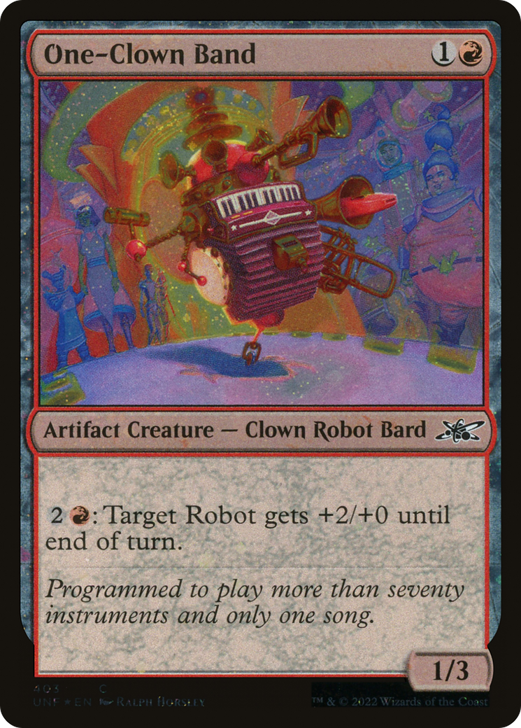 {C} One-Clown Band (Galaxy Foil) [Unfinity][UNF 403]