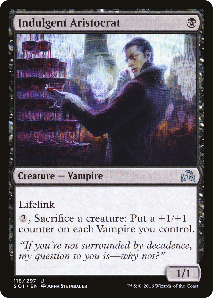 {C} Indulgent Aristocrat [Shadows over Innistrad][SOI 118]