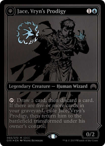 {R} Jace, Vryn's Prodigy // Jace, Telepath Unbound [San Diego Comic-Con 2015][PA SD15 060]