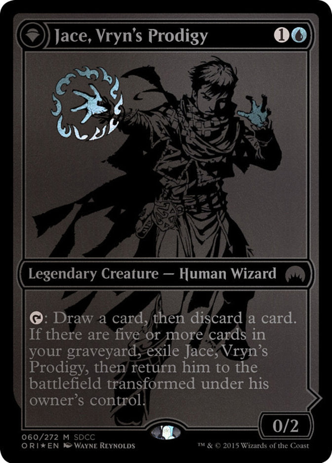 {R} Jace, Vryn's Prodigy // Jace, Telepath Unbound [San Diego Comic-Con 2015][PA SD15 060]