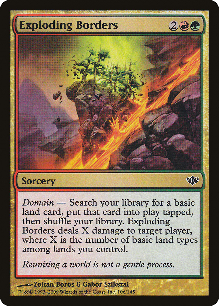 {C} Exploding Borders [Conflux][CON 106]