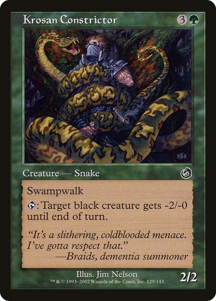 {C} Krosan Constrictor [Torment][TOR 129]
