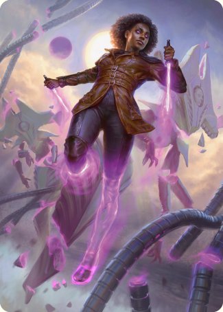 {A} Kaya, Intangible Slayer Art Card [Phyrexia: All Will Be One Art Series][AONE 049]