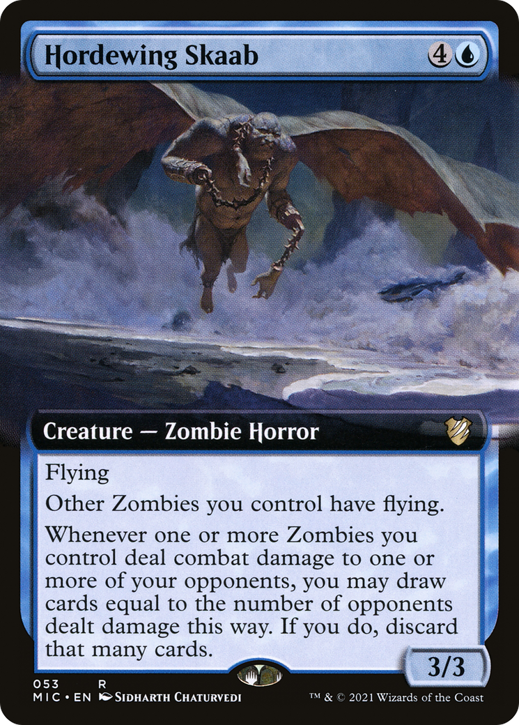{R} Hordewing Skaab (Extended Art) [Innistrad: Midnight Hunt Commander][MIC 053]
