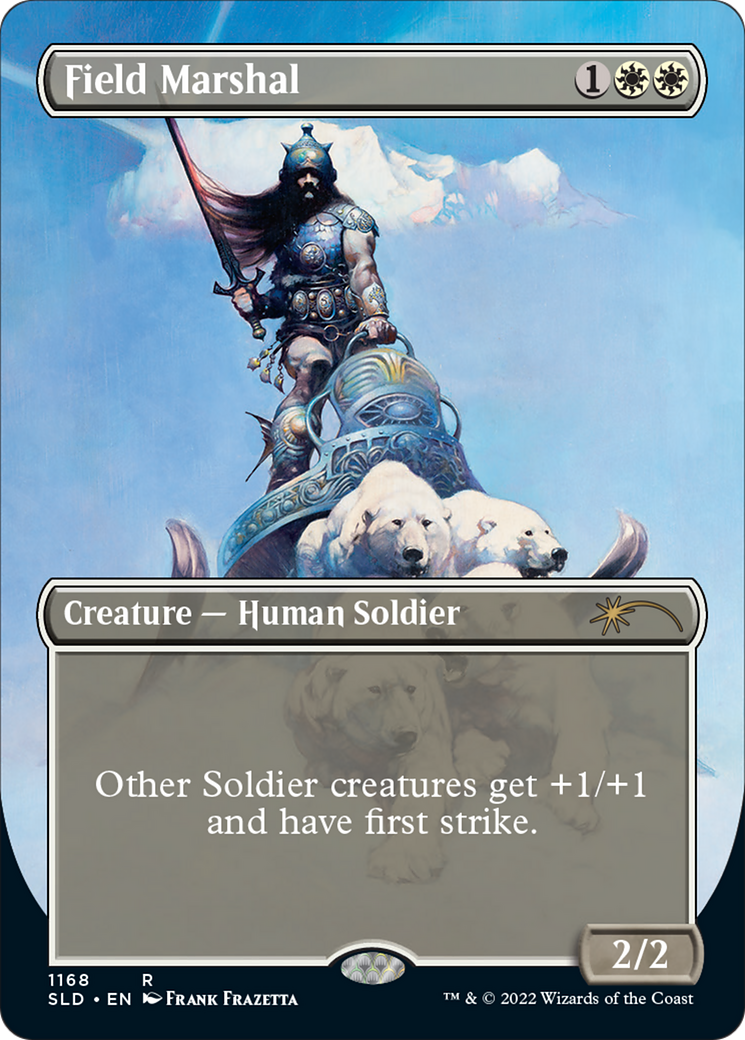 {R} Field Marshal (Borderless) [Secret Lair Drop Series][SLD 1168]