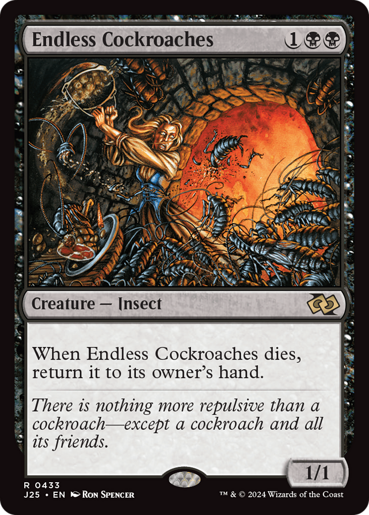 {R} Endless Cockroaches [Foundations Jumpstart][J25 433]