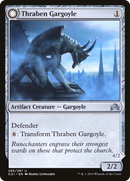 {C} Thraben Gargoyle // Stonewing Antagonizer [Shadows over Innistrad][SOI 266]