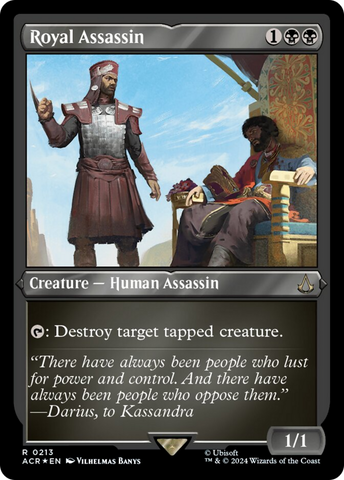 {R} Royal Assassin (Foil Etched) [Assassin's Creed][ACR 213]