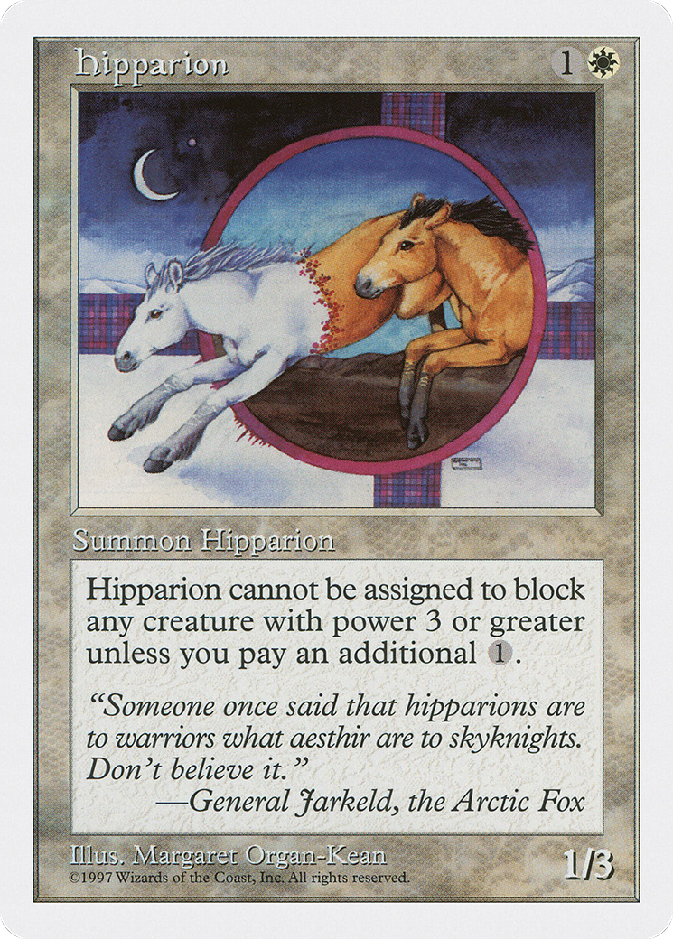 {C} Hipparion [Fifth Edition][5ED 034]