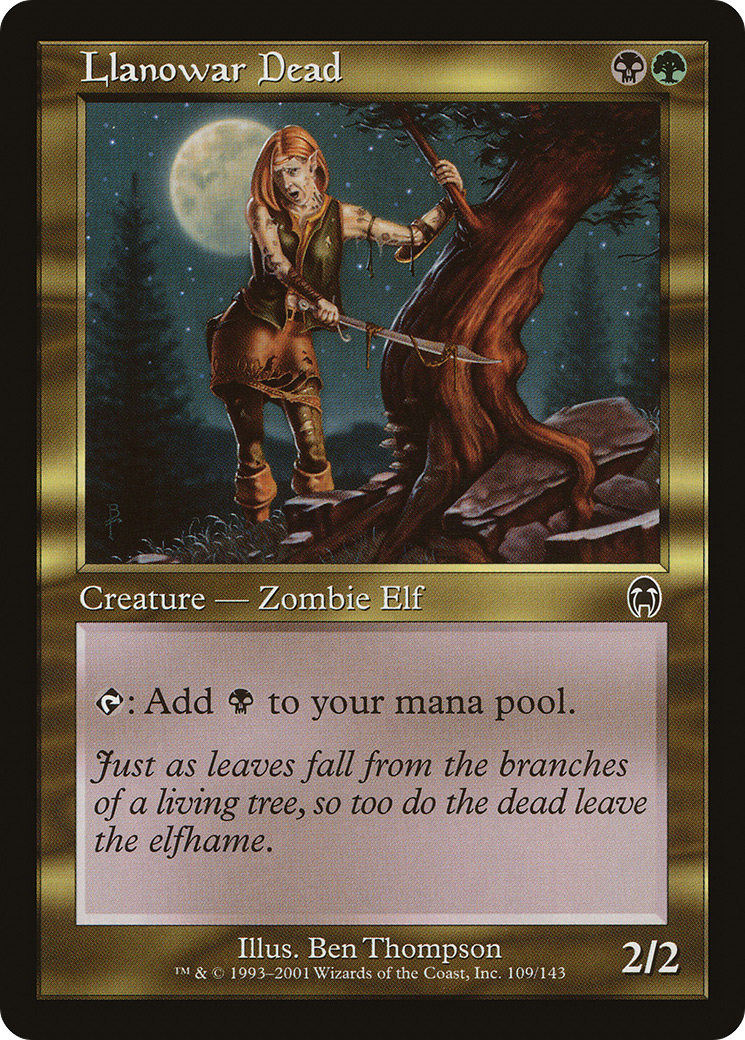 {C} Llanowar Dead [Apocalypse][APC 109]