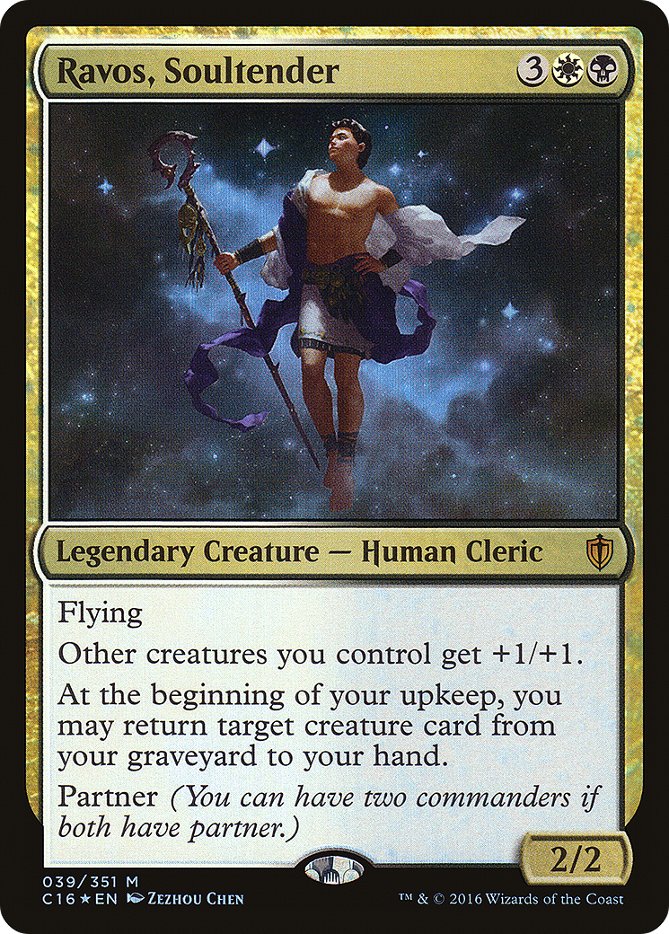{R} Ravos, Soultender [Commander 2016][C16 039] - Misty Mountain Games